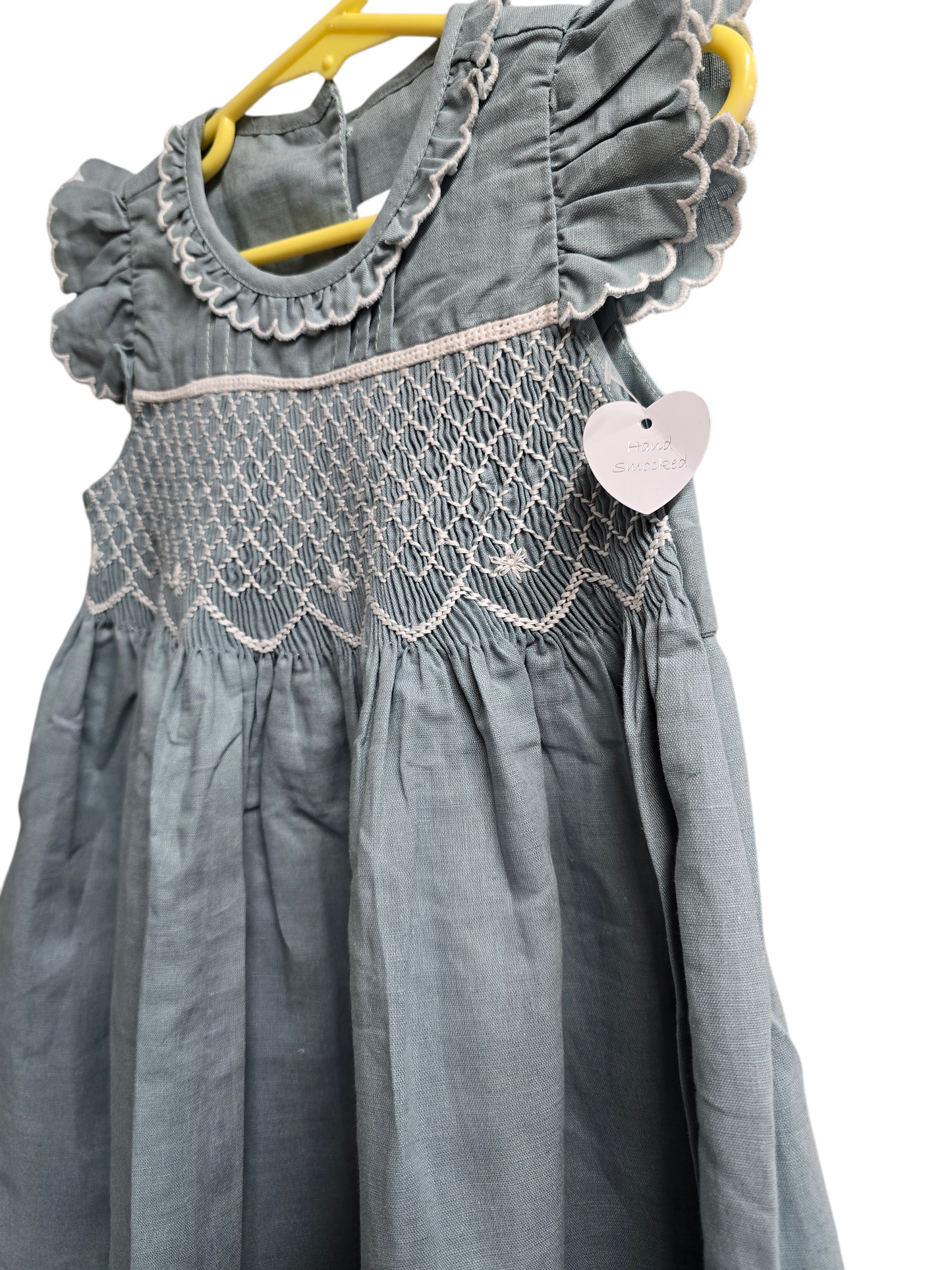 Linen Smocked dress