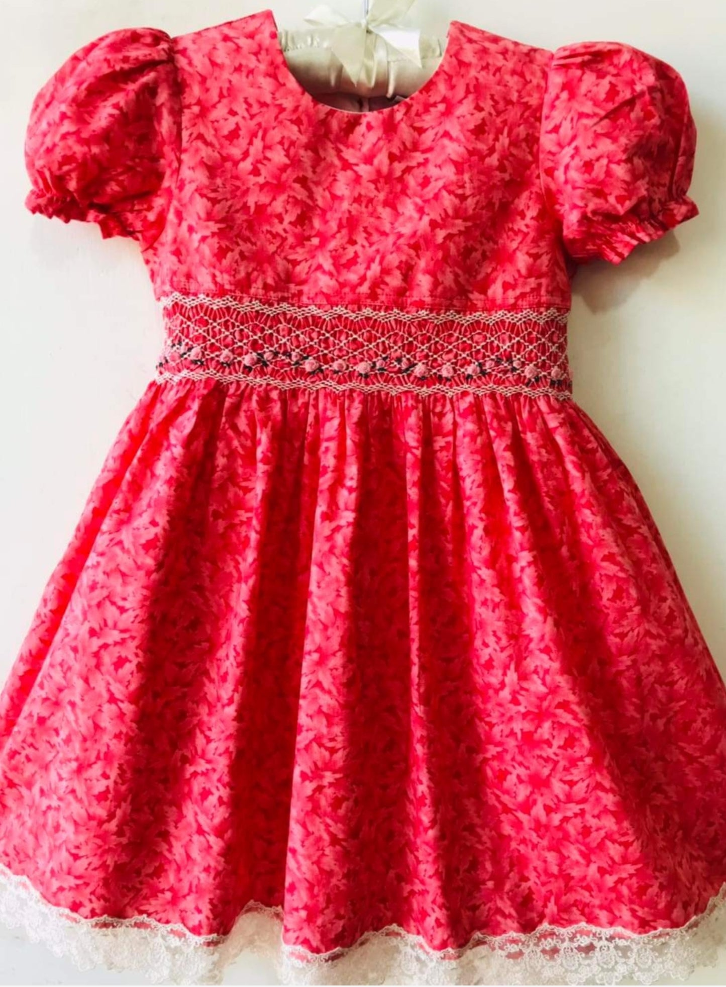 Awesome Autumn Smocked Dress