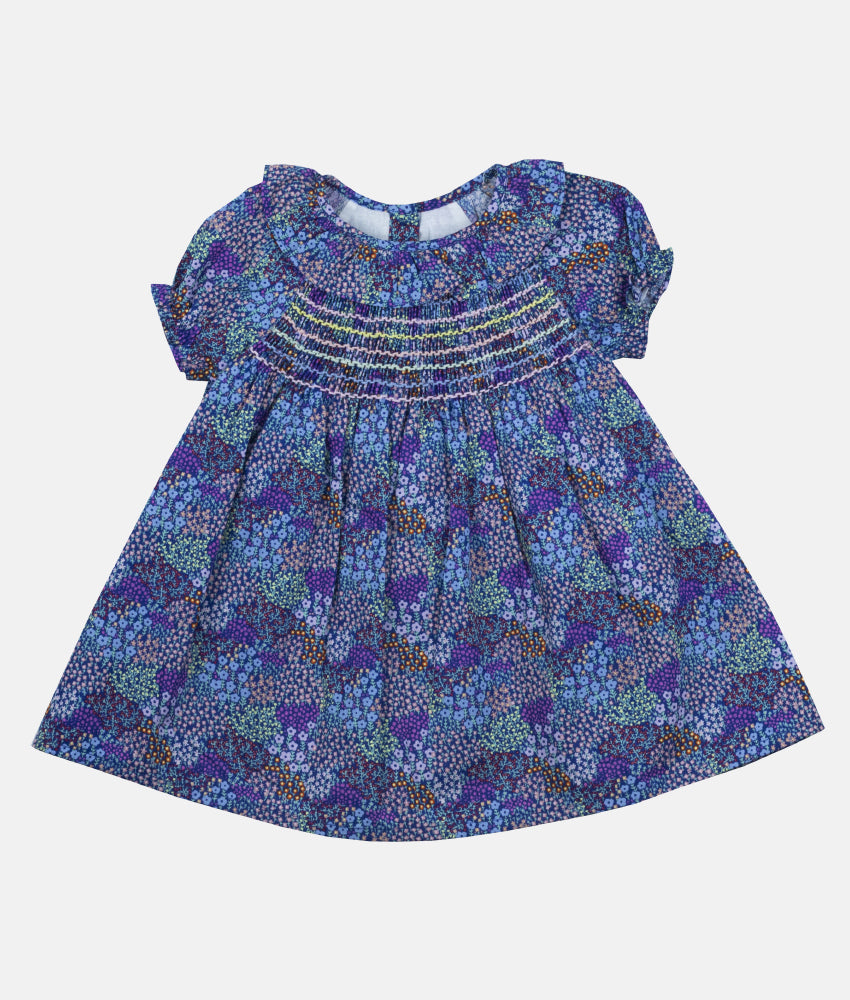 Pretty Purple Flowers Dress