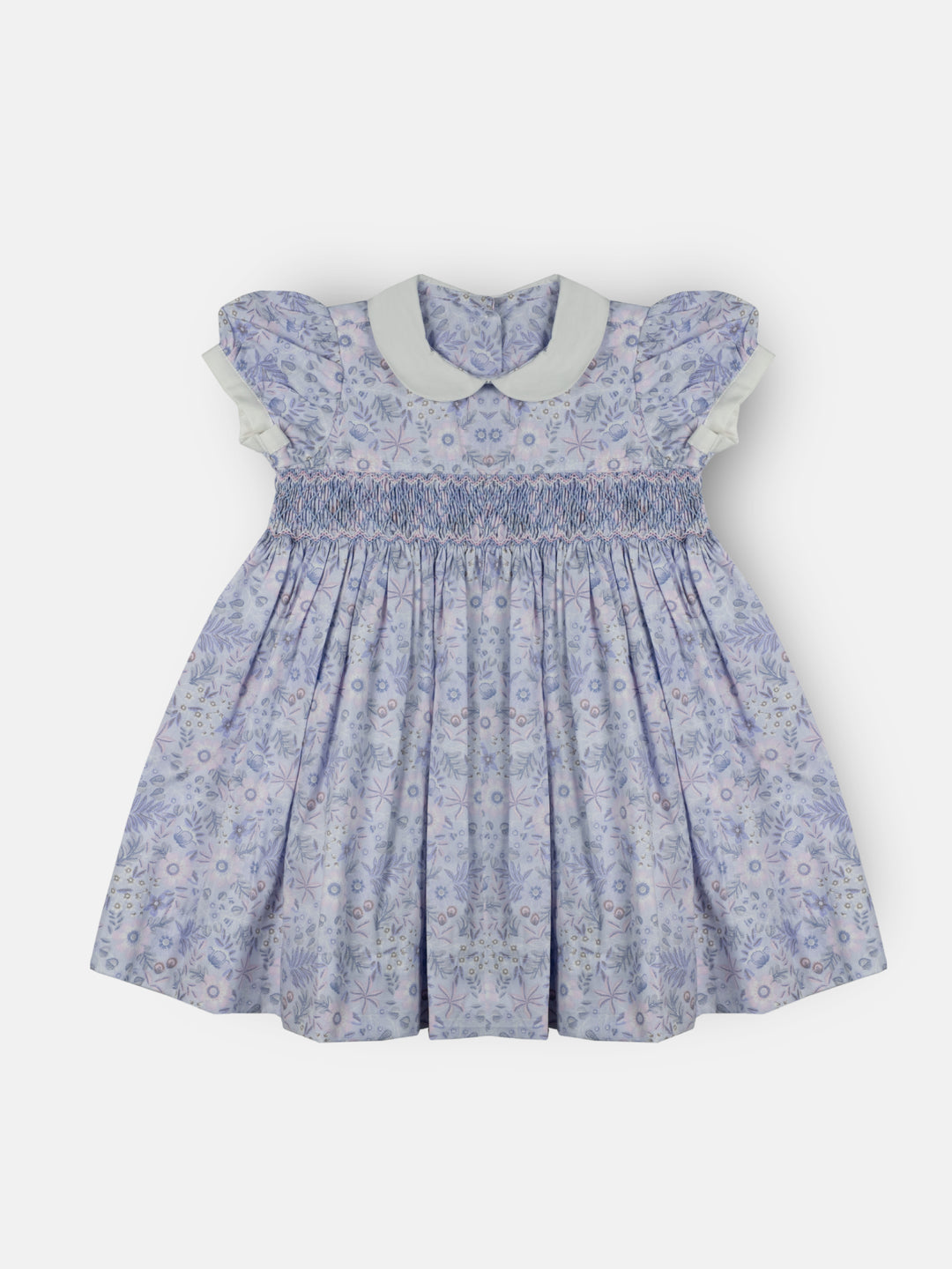 Lilac Wildflower Smocked Dress