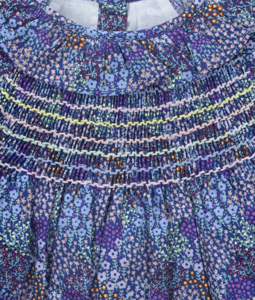 Pretty Purple Flowers Dress