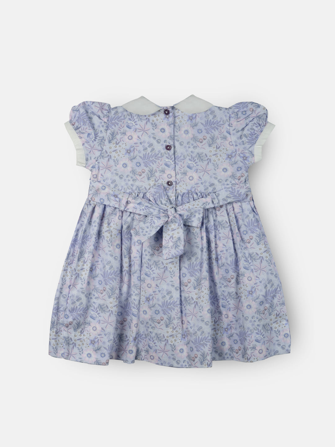 Lilac Wildflower Smocked Dress