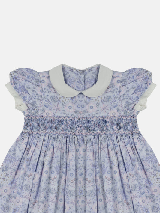 Lilac Wildflower Smocked Dress